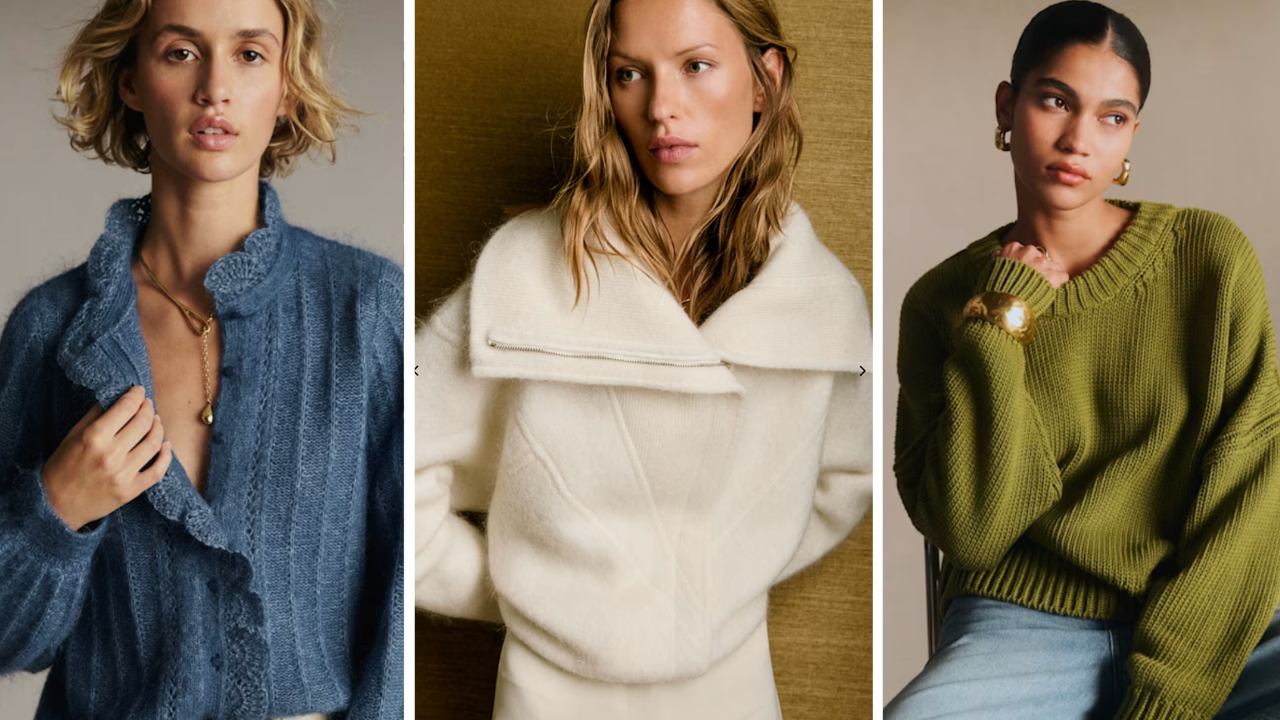 Sezane knitwear