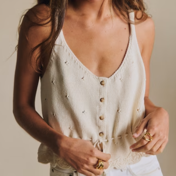 Crochet Cotton Top