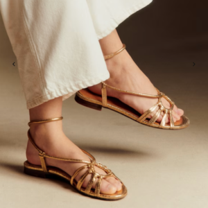 Gold Sandals