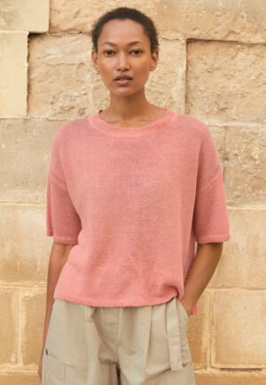 Knitted Linen Top