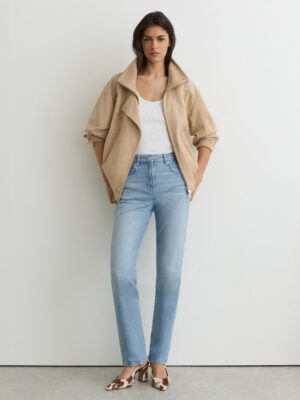 Light Wash Slim Jeans