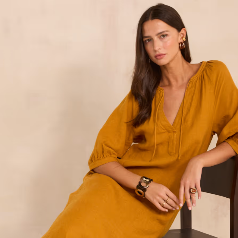Ochre Sun Dress
