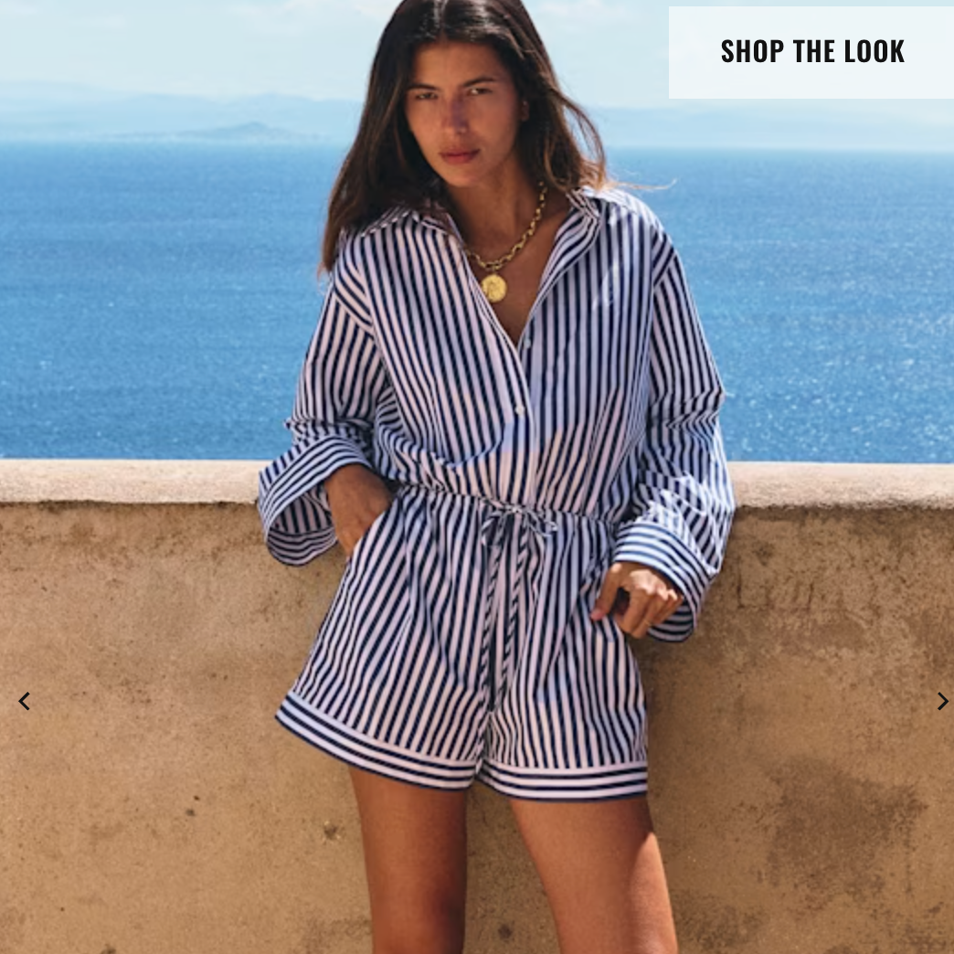 Striped Jumpsuit