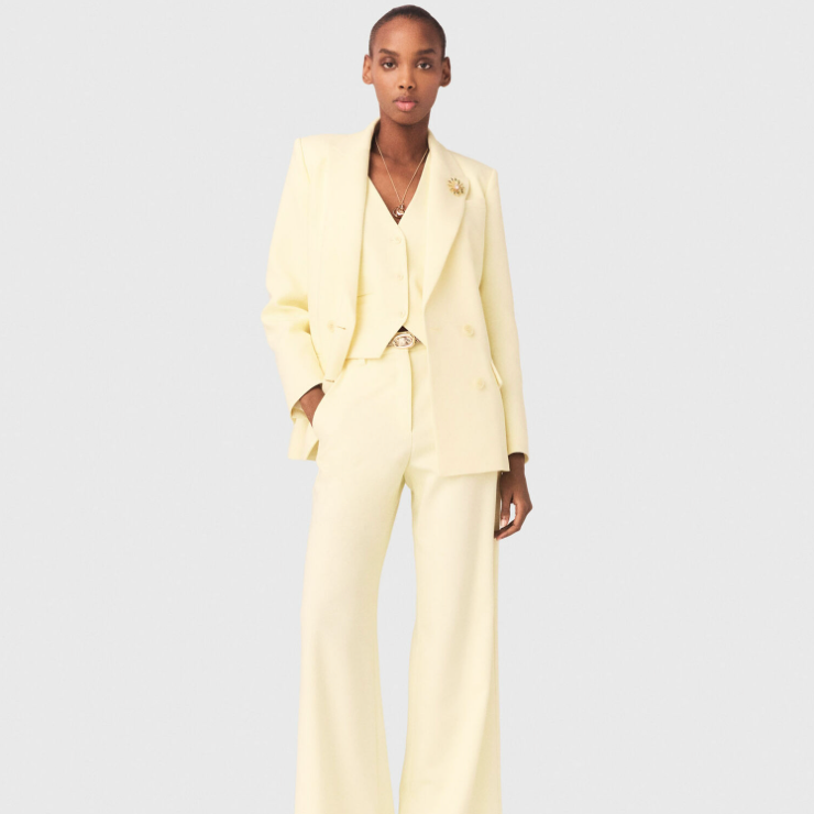 Yellow Suit Blazer
