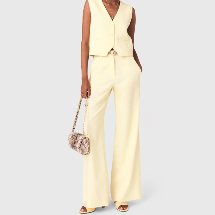 Yellow Suit Trousers